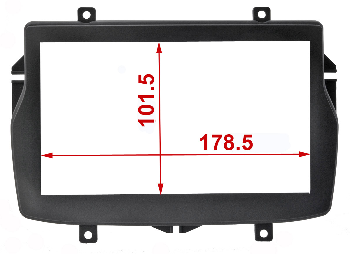 ���������� ����� 2DIN Intro 95-2244 LADA Vesta (2015-2019) 178.5 x 101.5